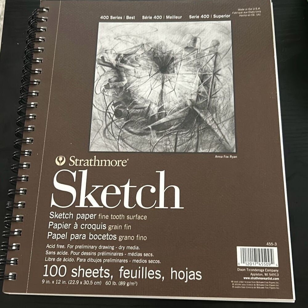 NWT Strathmore 100 sheet sketch paper book